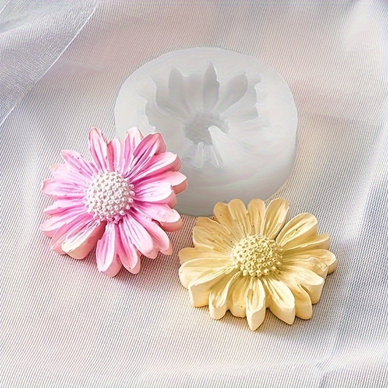Flower Soap Molds for Soap Making Rectangle Silicone Soap Molds Flower  Basket