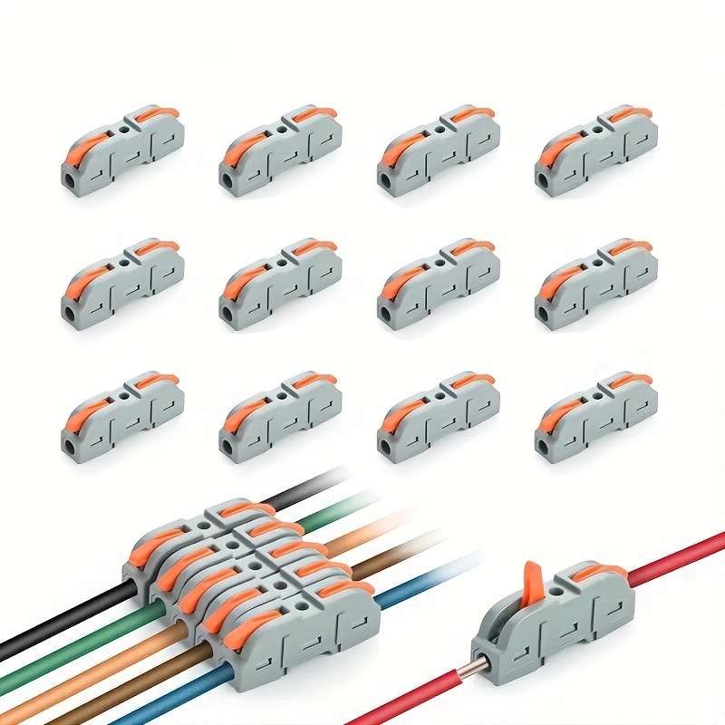 Conectores rápidos Cables eléctricos  Conector eléctrico de empalme rápido-T-tap  Wire - Aliexpress
