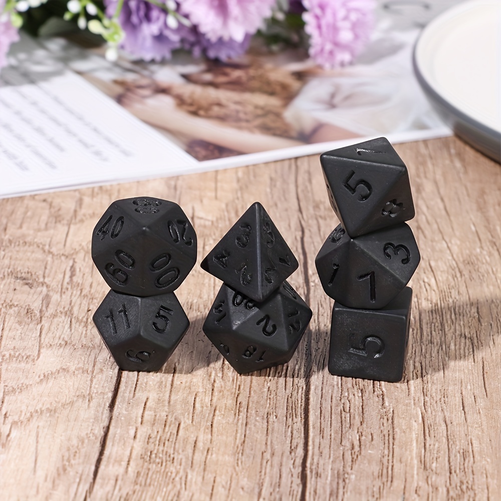 7pcs/set Dadi In Metallo, Dadi Gioco Poliedrici, Dadi Gioco Ruolo Rpg -  Adatti A I Tipi Giochi Tavolo - Regali Natale E Halloween - Sport E Tempo  Libero - Temu Italy