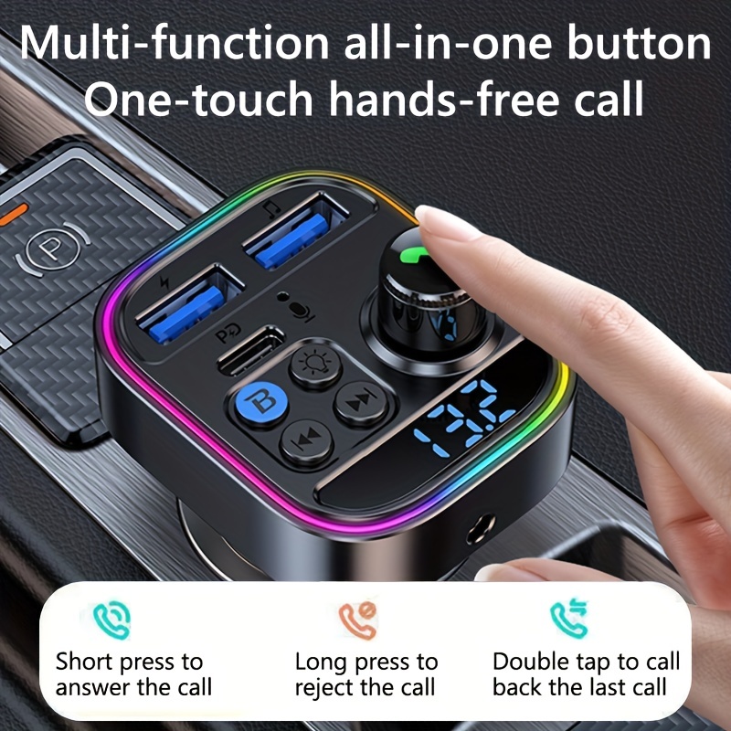 Cargador de coche de llamadas manos libres, Transmisor FM