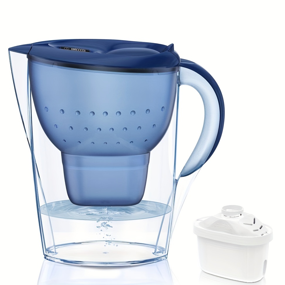 Eco friendly PS 2.8L Clear plastic water jug Juice Kettle Tea Pitcher with  4 Colorful Cups