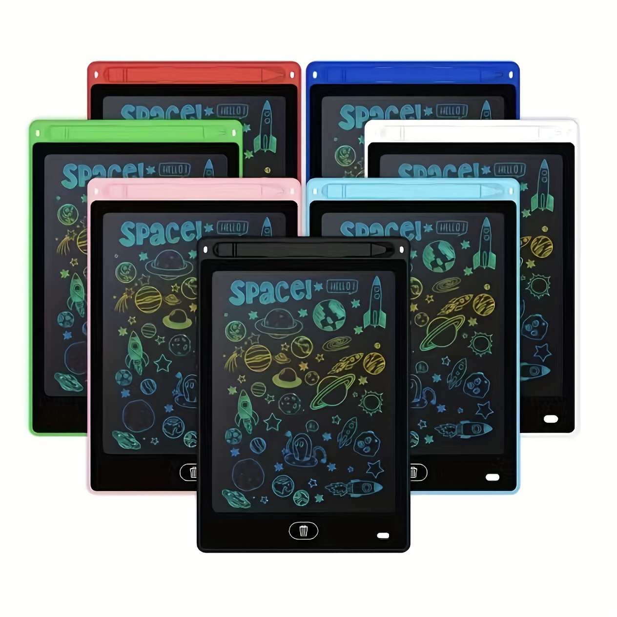 Colorful LCD Writing Tablet Electronic Touch Drawing Board Gift for Kids