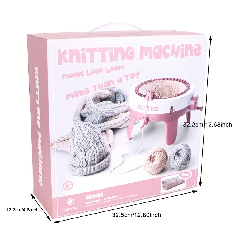 Safely Designed diy knitting machine For Fun And Learning 