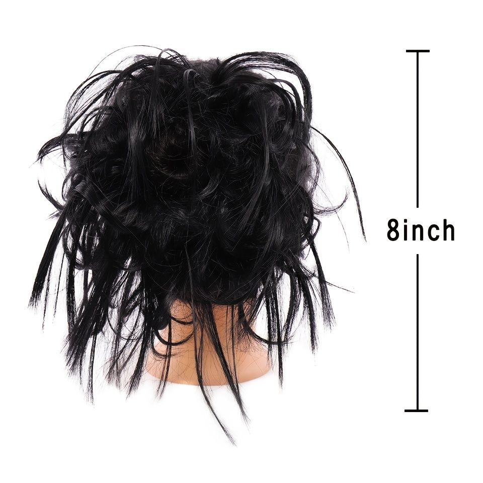 Synthetic Chignon Messy Scrunchies Elastic Band Hair Bun Straight Updo Hairpiece High Temperature Fiber Fake Hair - Beauty & Personal Care - Temu Synthetic Chignon Messy Scrunchies Elastic Band Hair Bun Straight Updo Hairpiece High Temperature Fiber Fake Hair - Beauty & Personal Care - Temu