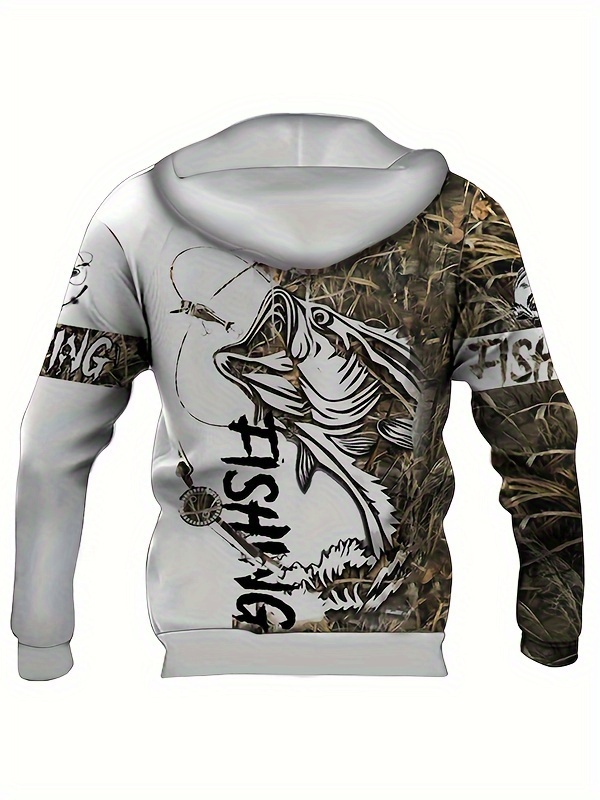 Beautiful Cool Catfish Fishing 3D Printed Unisex Deluxe Hoodie Sweatshirt  Zip Pullover Tracksuit Hoodies M : : Fashion