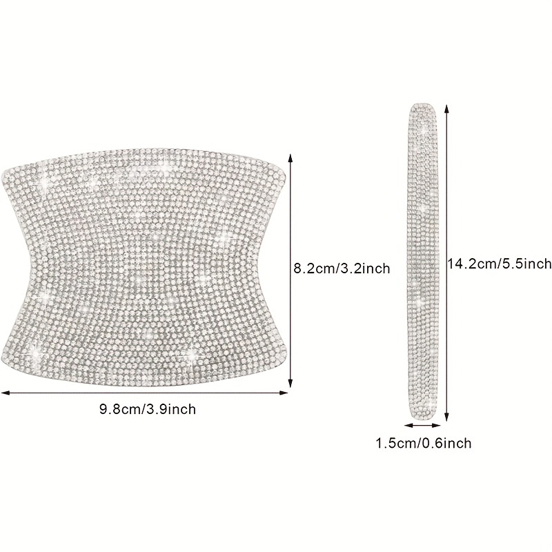 Rhinestone Car Door Handle Scratch Protector Stickers