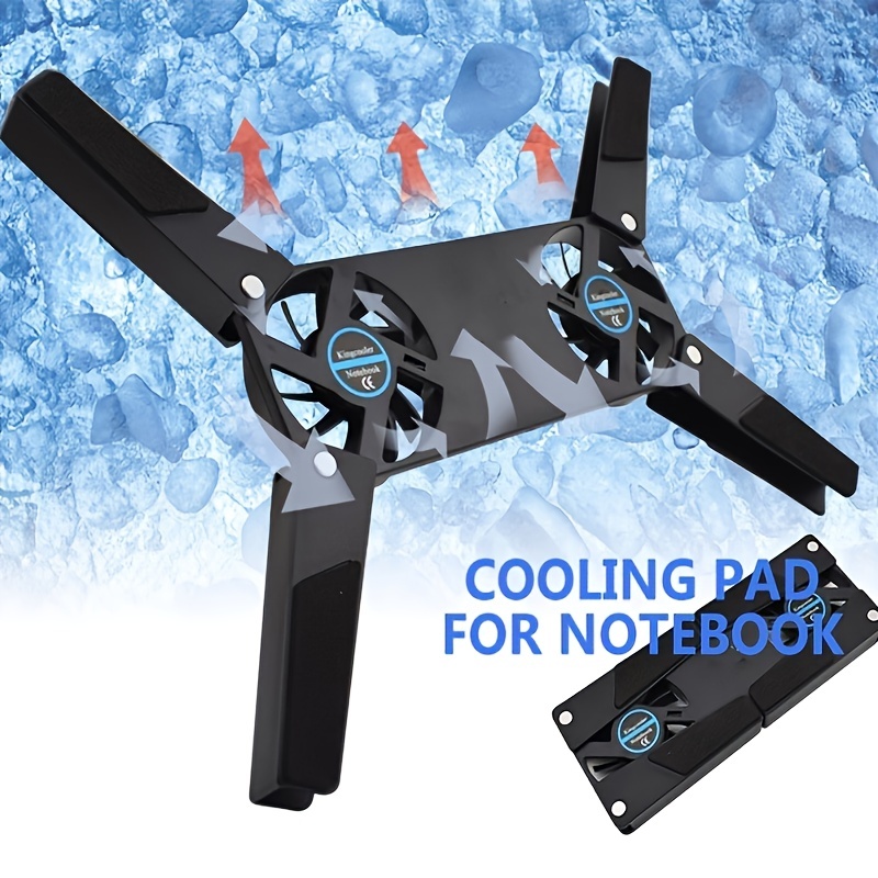 Computer Cooling Pad Portable Notebook Radiator Foldable Fan Cooling Pad