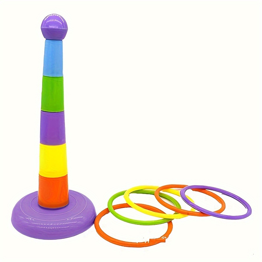 Brinquedo mini ferrule engraçado para papagaio inteligência jogo  desenvolvimento colorido anéis atividade pássaro treinamento de atividade  de navio drop