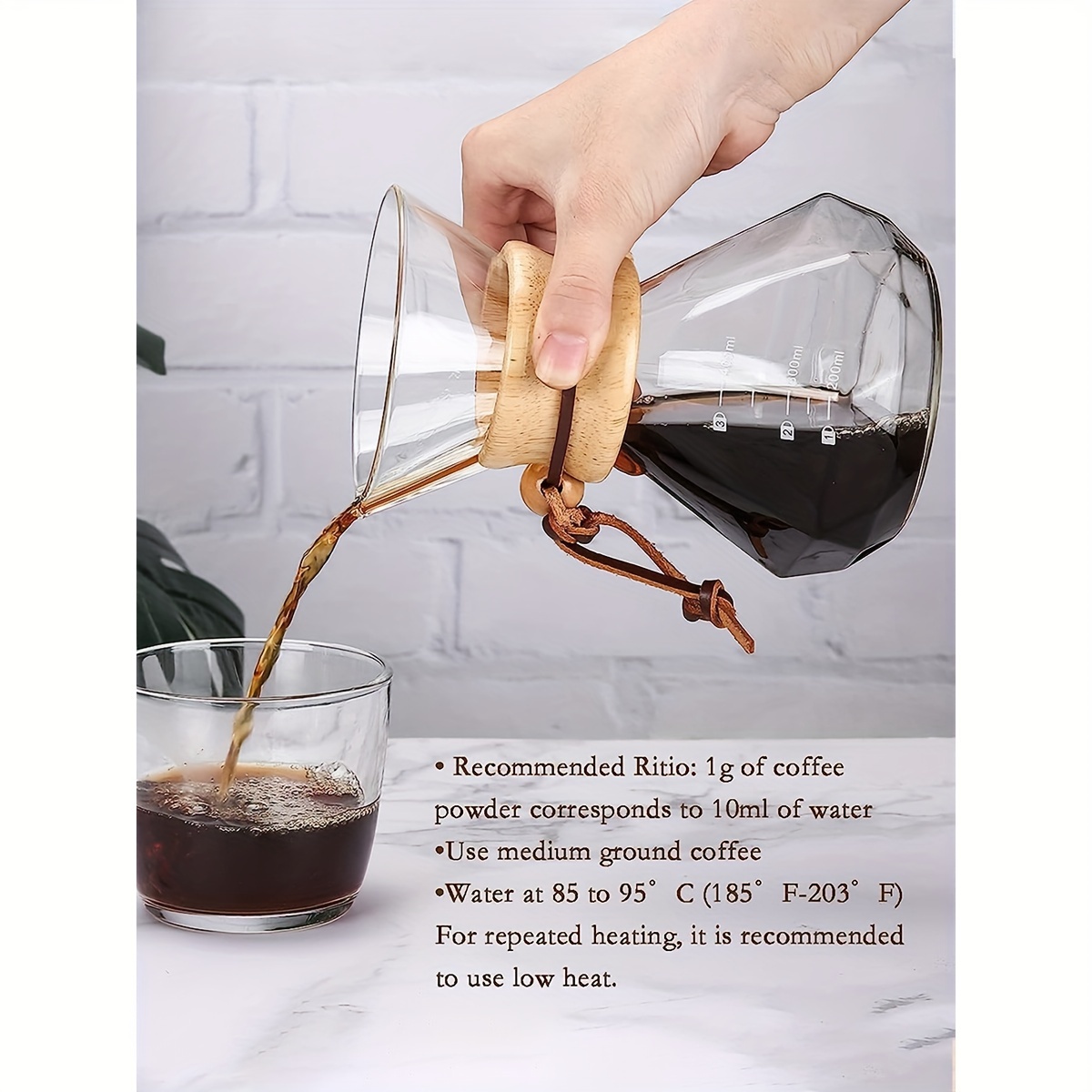 Pour Over Coffee Maker Set Accesorios Café Hervidor Café - Temu