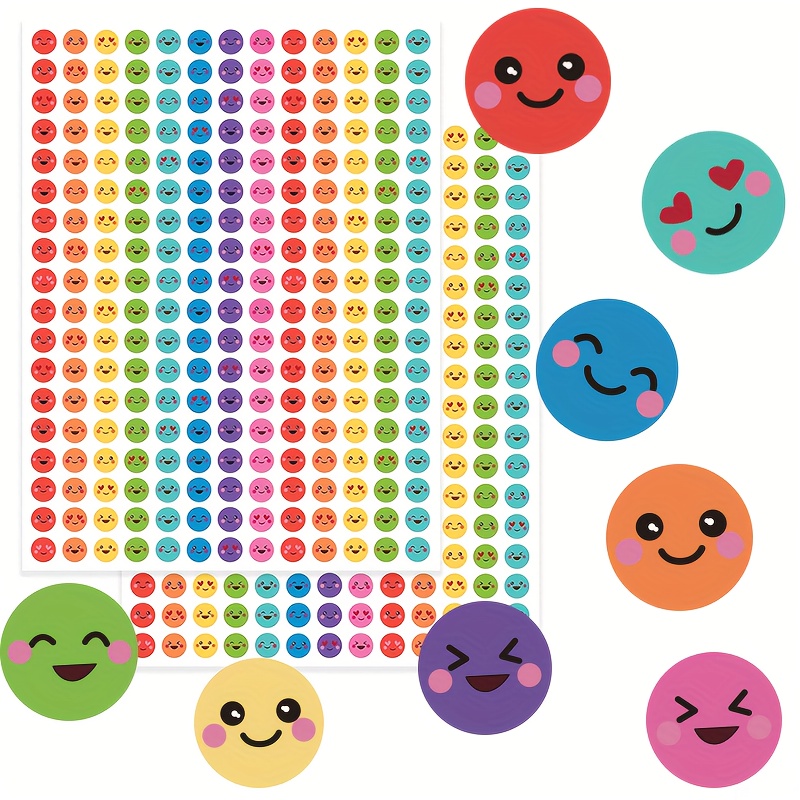  10,530 Smiley Face Stickers - 45 Sheets of Small Stickers for  Kids Reward Chart, Happy Face Stickers Small, Smiley Stickers for Kids,  Small Sticker Tiny Stickers, Small Smiley Face Stickers : Office Products