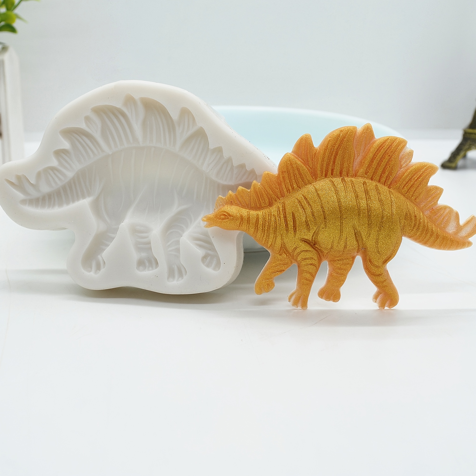 3d Dinosaur Silicone Molds Can Be Used To Make Candles - Temu