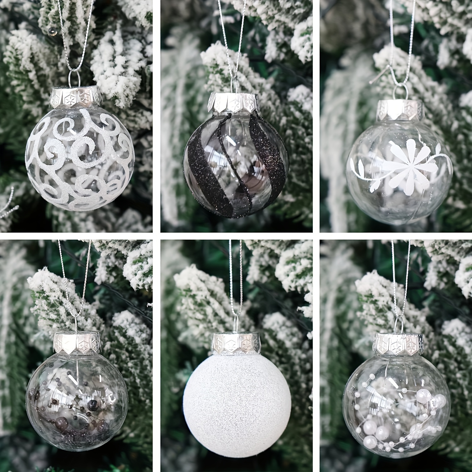 Christmas Decorations Clearance! 36Pcs Christmas Tree Ornaments  Shatterproof Christmas Xmas Tree Balls Bauble Hanging Home Party Ornament  Decorations