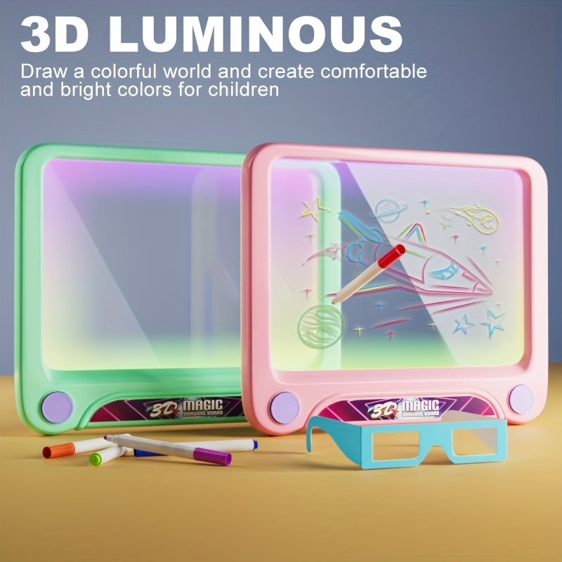 3D Color Drawing Pad for Kids