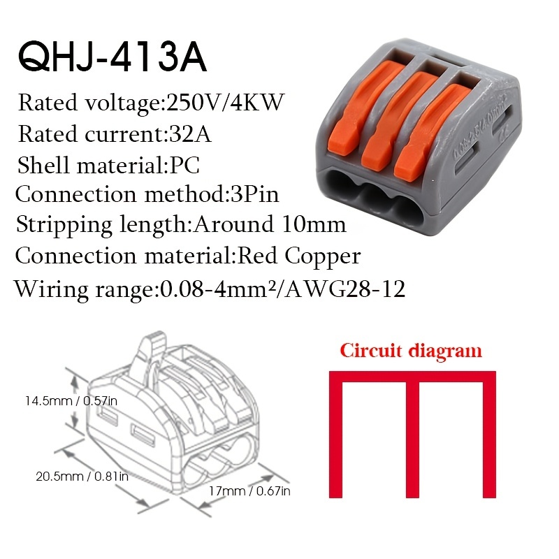 10/50 Stück Drahtkabel Elektrische Steckverbinder 222 Mini - Temu Austria