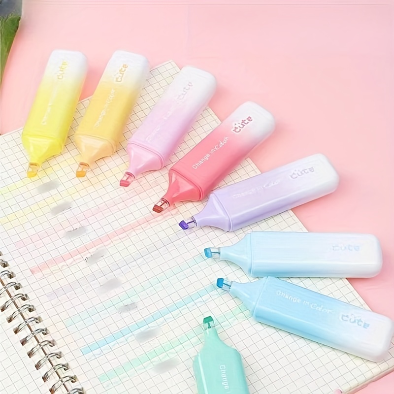 Creative Cat Claw Marker Pens Kawaii Fluorescent - Temu