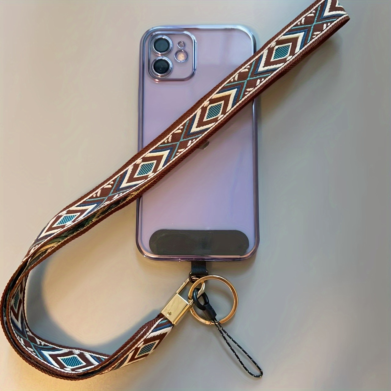 Retro Style Phone Lanyard Neck Lanyard Strap Rope Anti-lost