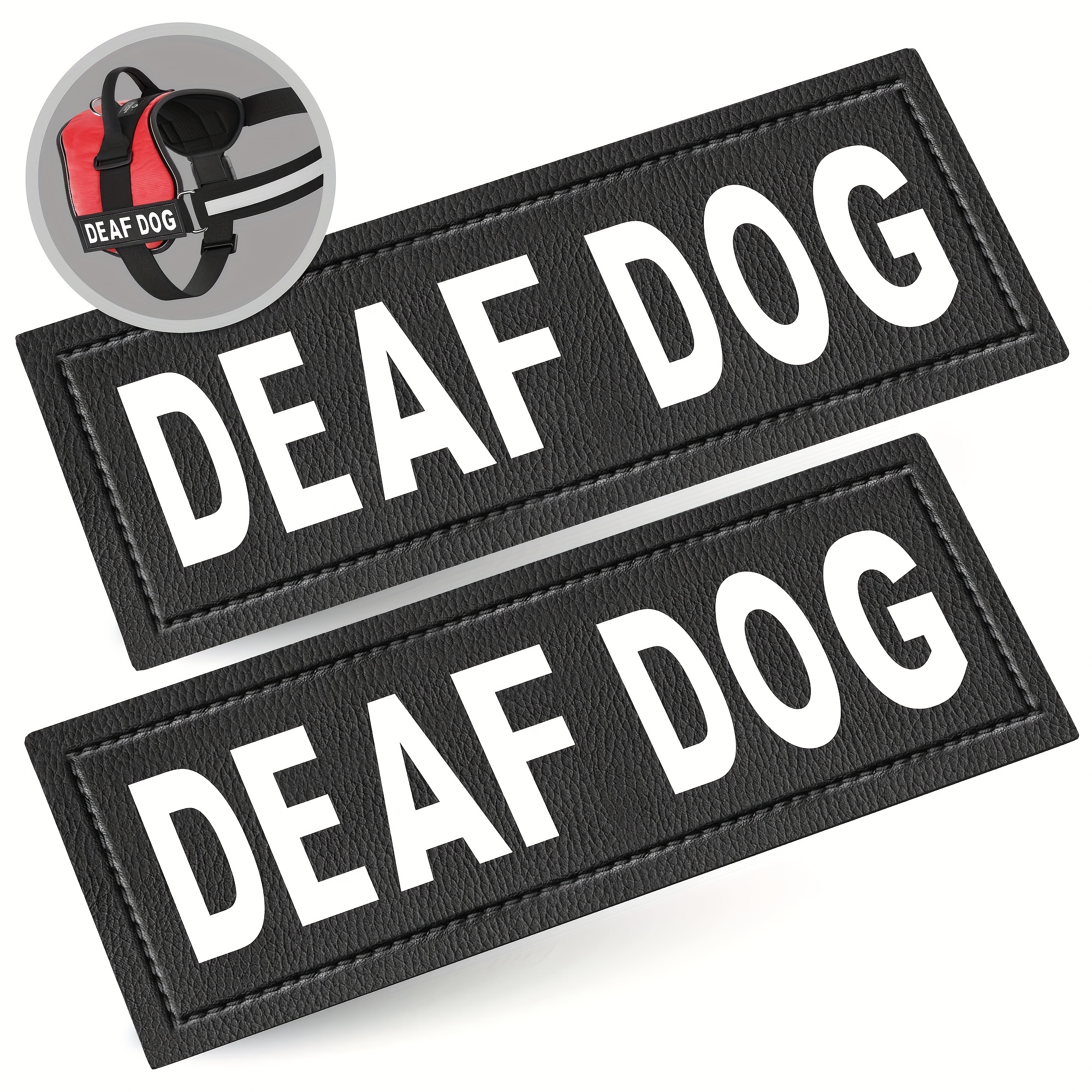 Dog Harness Patch, Text Patches