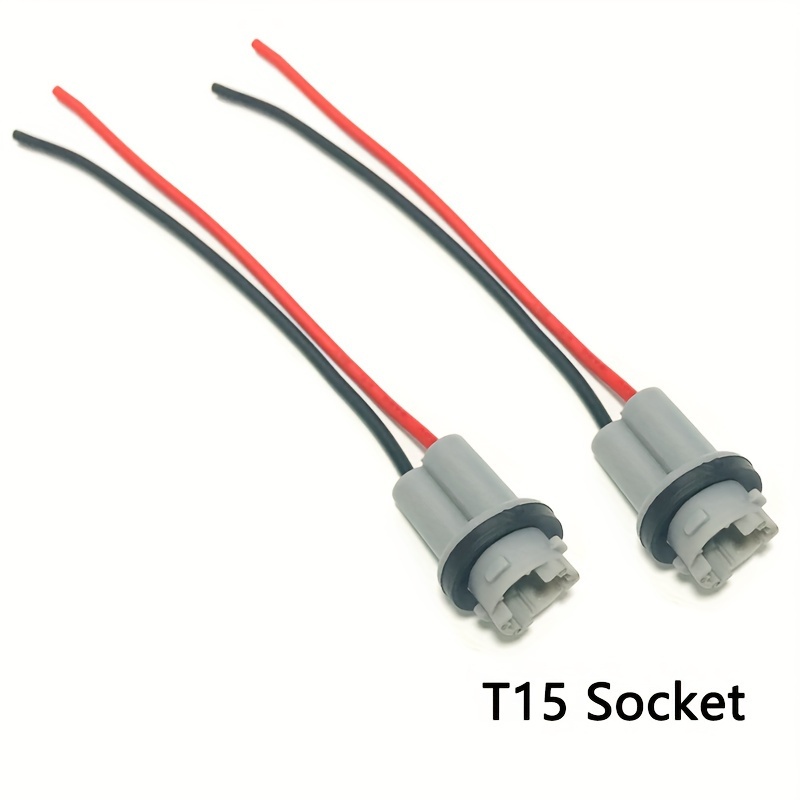 Car T10 W T5 T15 Led Bulb Socket Adapters Lamp Extension - Temu