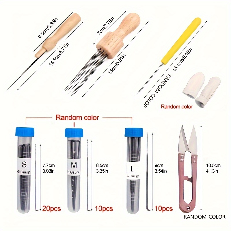 Needle Felting Kits For Beginner Felting Materials Needle Felting Tools for  Beginner Needle Felting Supplies