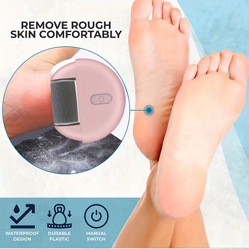 Electric Foot Grinder, Usb Rechargeable Automatic Callus Remover Tool,  Portable Foot File For Dead Skin Removal, Foot Care Pedicure Tool
