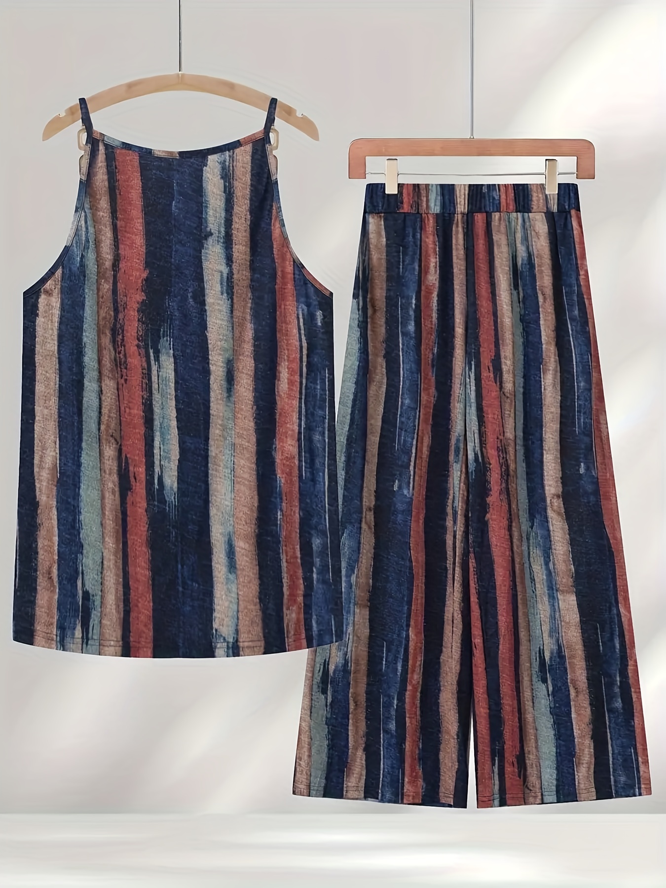  Summer Outfits for Women 2023 2 Piece Outfits for Women Pants  Sets Trendy 2 Piece Outfits Tank Crop Tops Sleeveless Boho Casual Wide Leg  Sets Blue : Clothing, Shoes & Jewelry