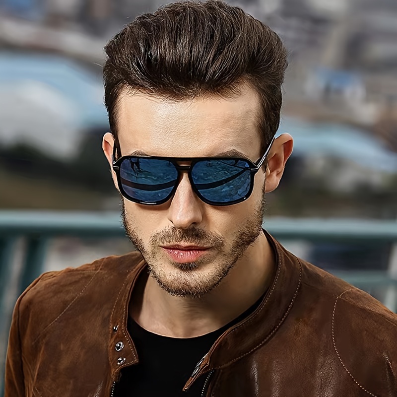 Gafas de sol deportivas polarizadas para hombres, gafas de sol