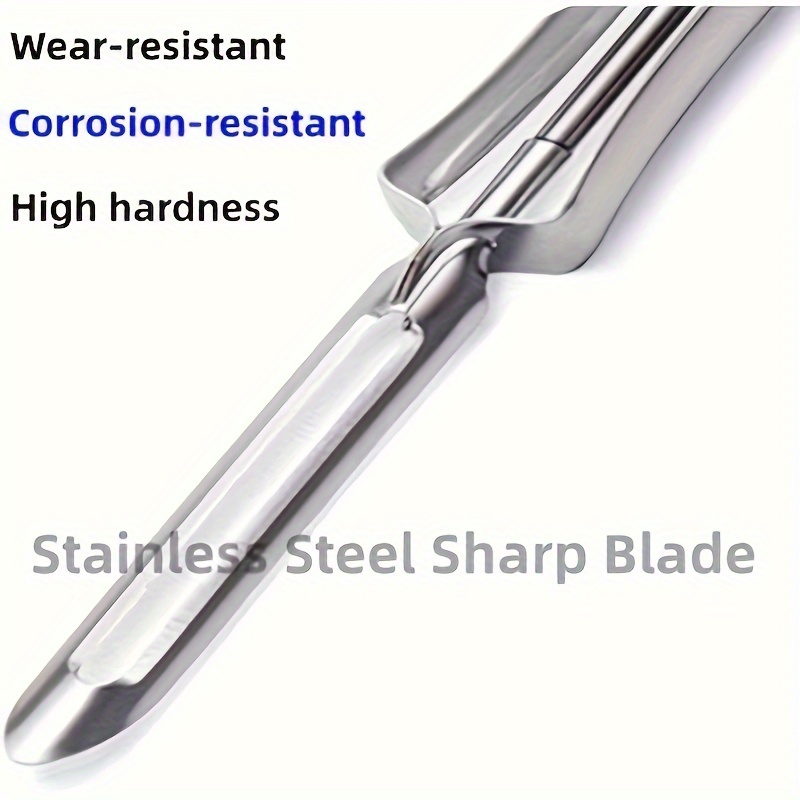  Vegetable Peeler, Stainless Steel Rotary Peeler for