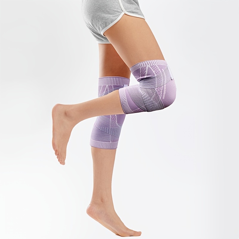 Acheter 1PC genouillère antidérapante Compression genou sport