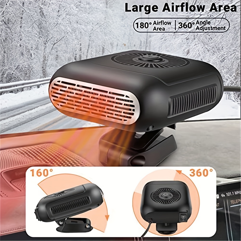 Tragbare Auto Heizung,12 V 150W Auto Heizlüfter Defroster 2-in-1 Auto  Heizung 