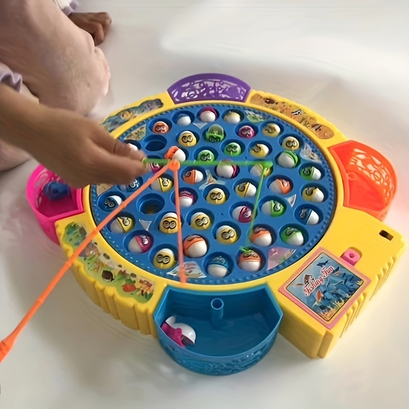 Buy Electric Musical Fishing Toy Fishing Game Board for Boys Girls