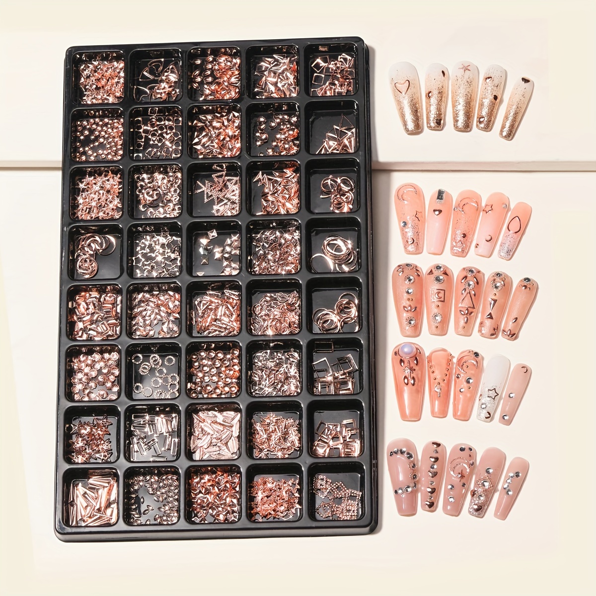 

40 Cells/box Nail Art Decoration