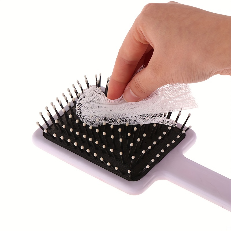 50pcs Hair Brush Cleaner, Comb Cleaner, Hair Brush Cleaning Paper, Comb  Cleaning Net Portable Pet Hair Remover Tools Comb Hair Remover for Maintain