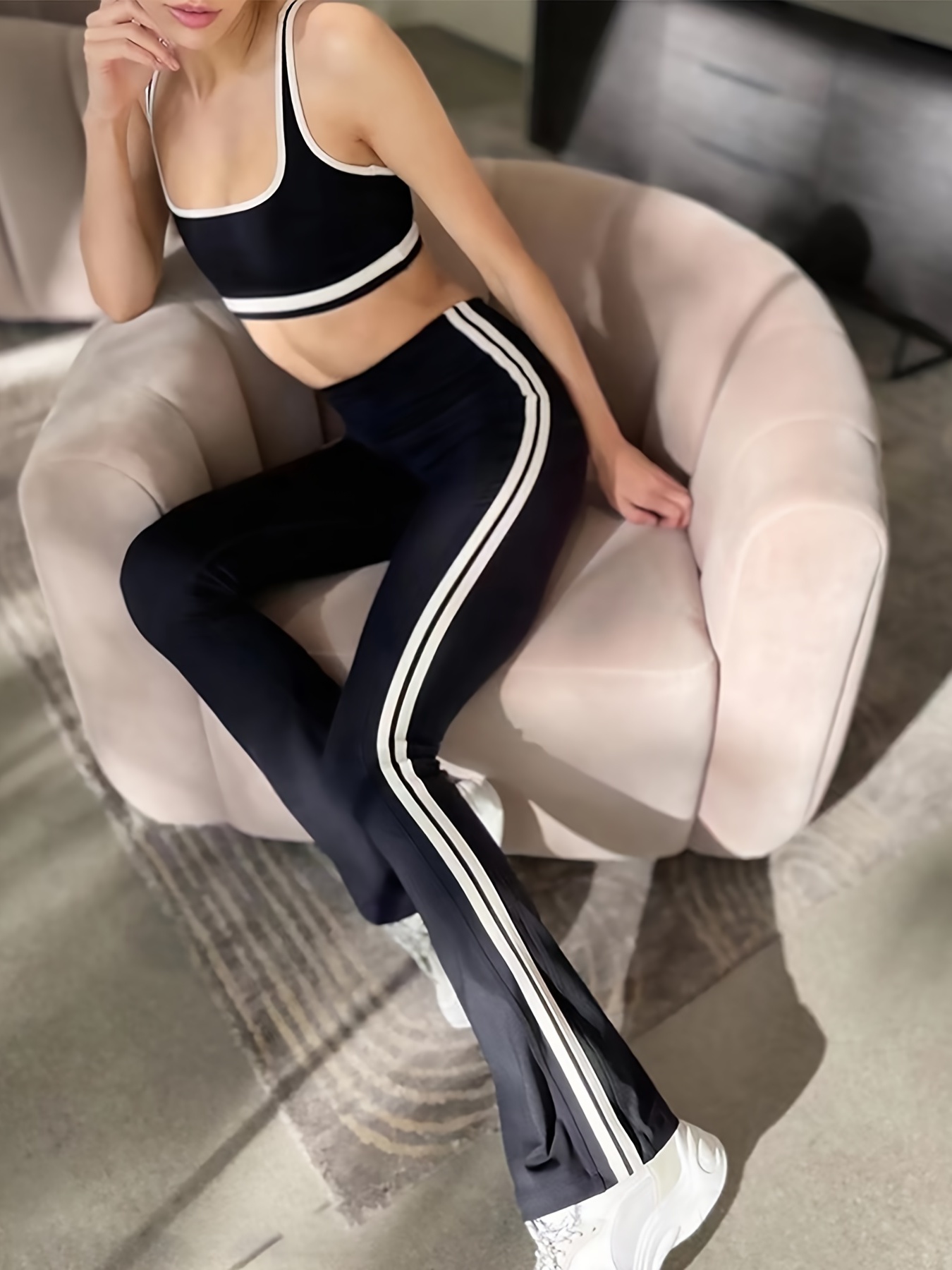 New Fashion Design Cross-Border Body Fitness Sports Clothes Women's High  Elastic Wide Shoulder Straps Sports Beauty Back Bra Running Trousers Yoga  Suit - China Sports Clothes and Yoga Wear price