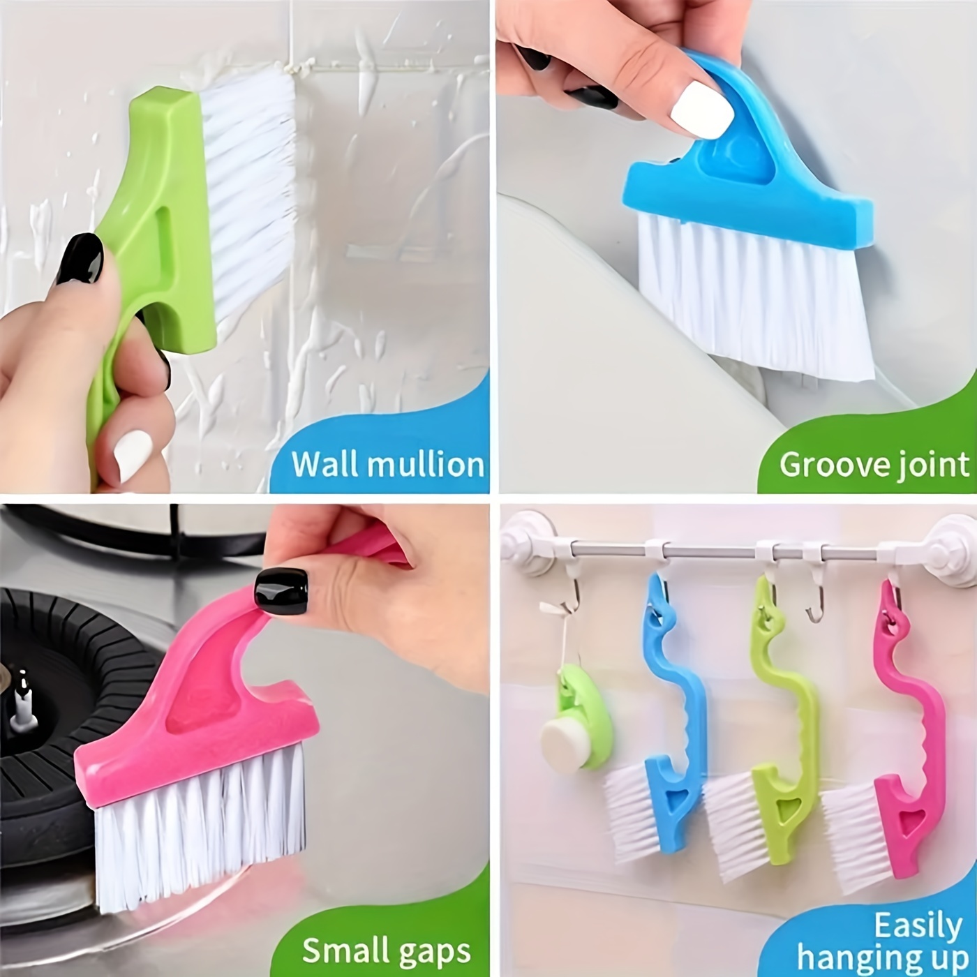 Groove Cleaning Brush, Multifunctional Cleaning Brush, Swan Shaped  Hand-held Cleaning Brush, Crevice Cleaning Brush, Window Track Cleaning  Brush, Door Track Kitchen Cleaning Brushes, Kitchen Bathroom House Cleaning  Supplies - Temu