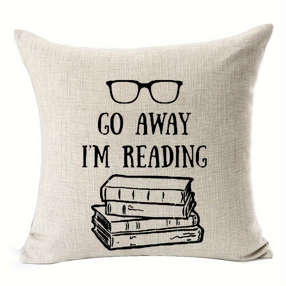 Bookish Throw Pillow Covers bookish Decor book Club - Temu