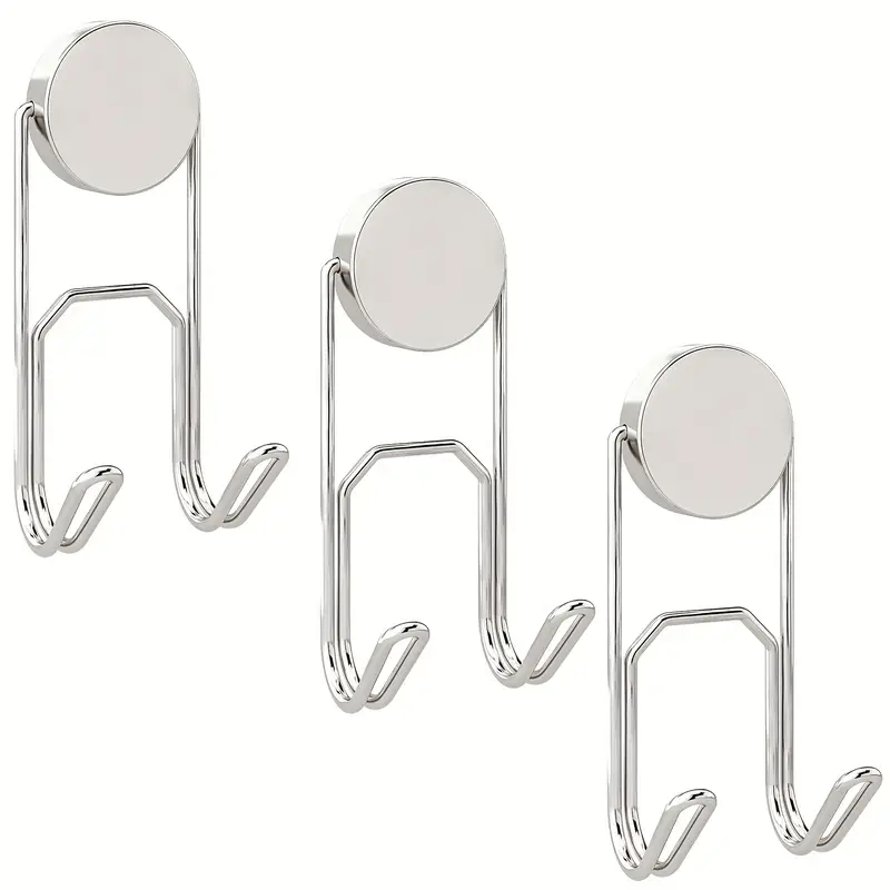 Super Strong Magnetic Double Hooks Base Heavy Duty Magnetic - Temu