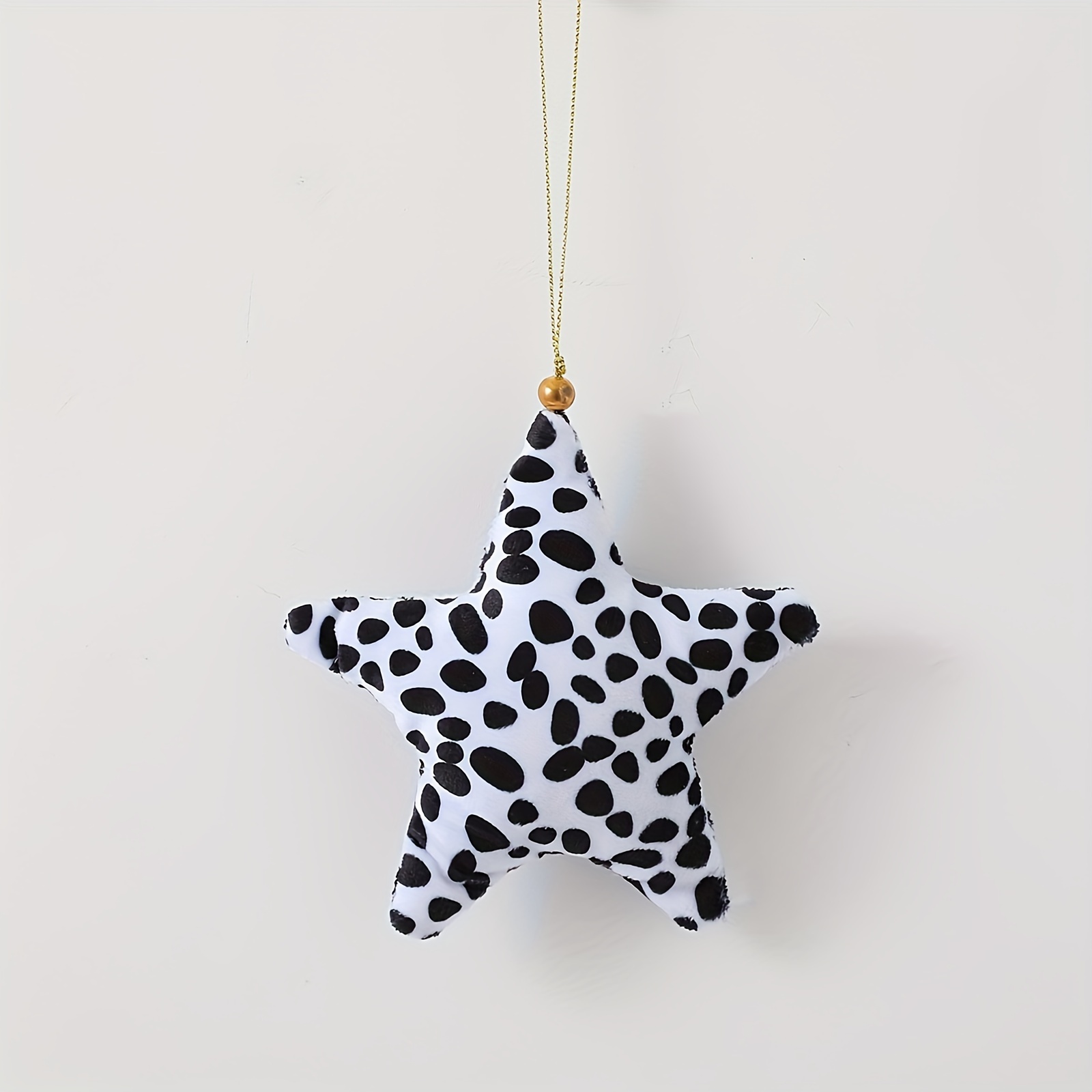 Christmas Tree Ornaments Hanging Velvet Star Decorations For - Temu