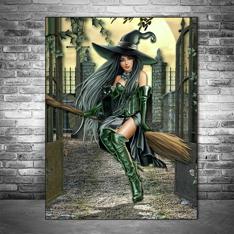 Wizard Of Oz Wicked Witch Cartoon Diamond Painting 