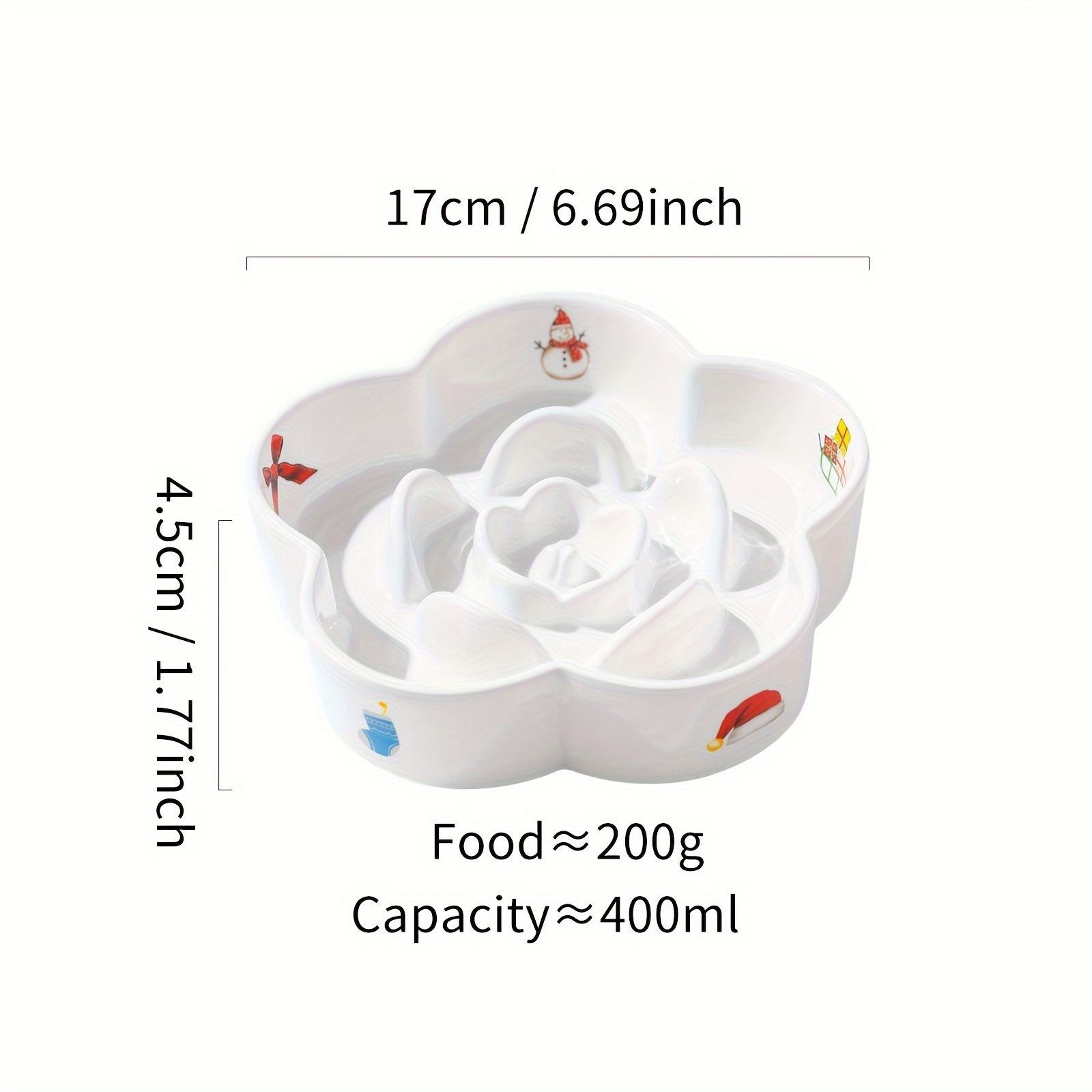 Suction Cup Pet Bowl 6.69 In