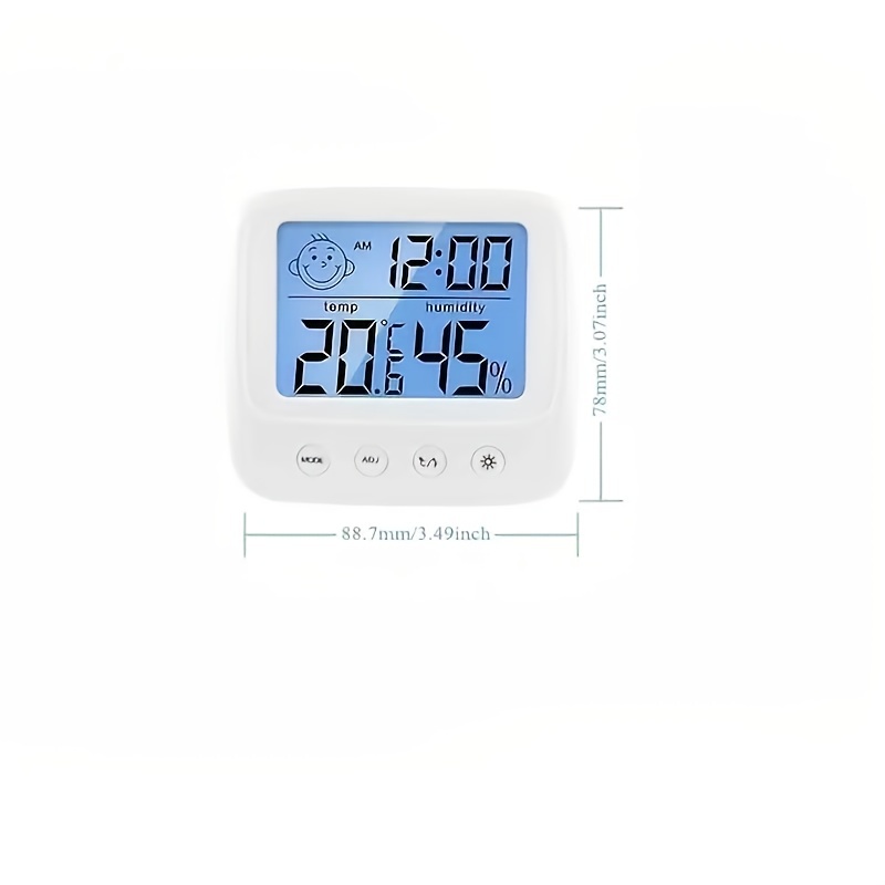 Digital Temperature Sensor Humidity Meter LCD Display Indoor Outdoor  Convenient Thermometer Hygrometer Gauge Instrument