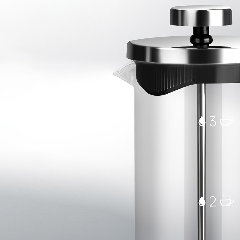 350ml/800ml/1000ml French Press Coffee Maker Stainless Steel