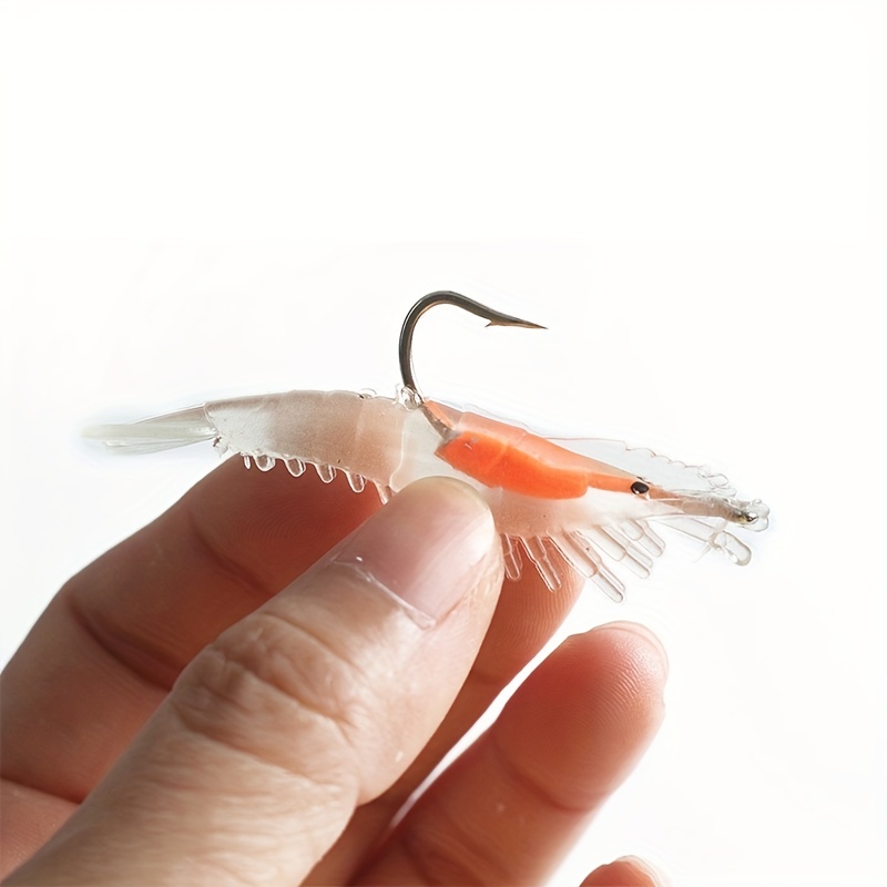 Bionic Soft Shrimp Fishing Lures Hooks Artificial Prawn Bait - Temu United  Kingdom