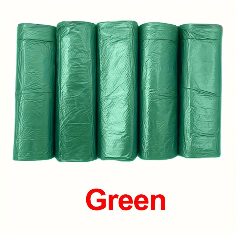 100pcs Small Trash Bags Strong Thin Disposable Garbage Bag Wastebasket  Liner Bag