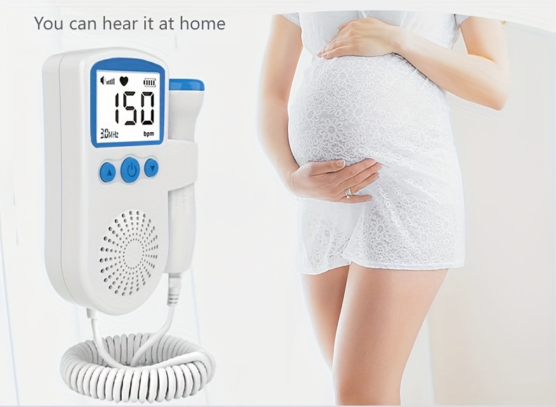Estuche Embarazo Monitor Latido Cardíaco Fácil Llevar Casa - Temu