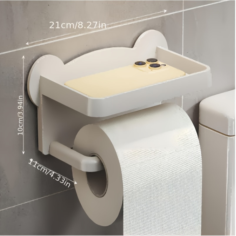 Upgrade Your Bathroom With This Wall mounted Toilet Paper - Temu