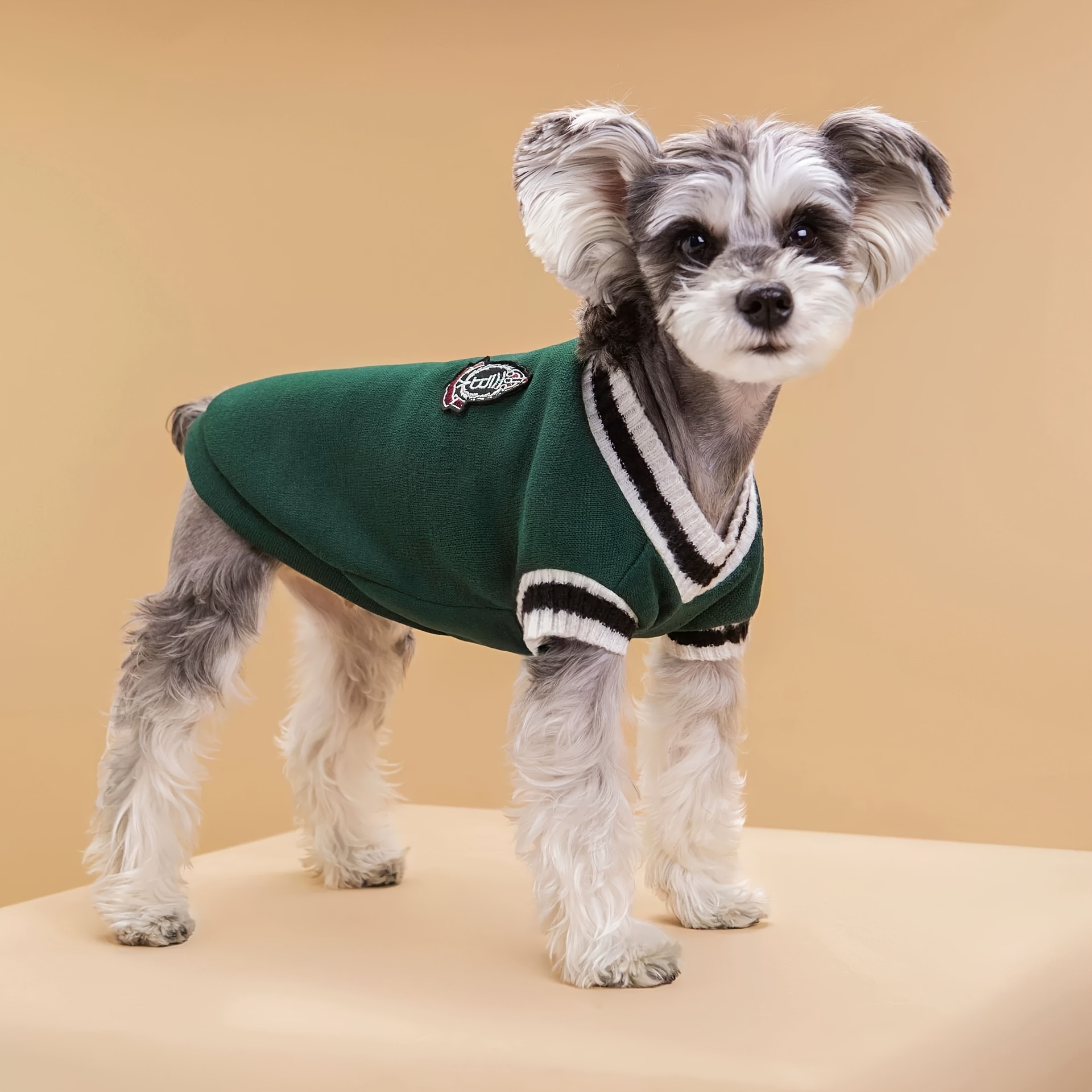 Autumn And Winter Dog Sweater V Neck Knitted Vest Pet Warm Clothes College  Style Pet Dog Fashion Costume, Shop The Latest Trends