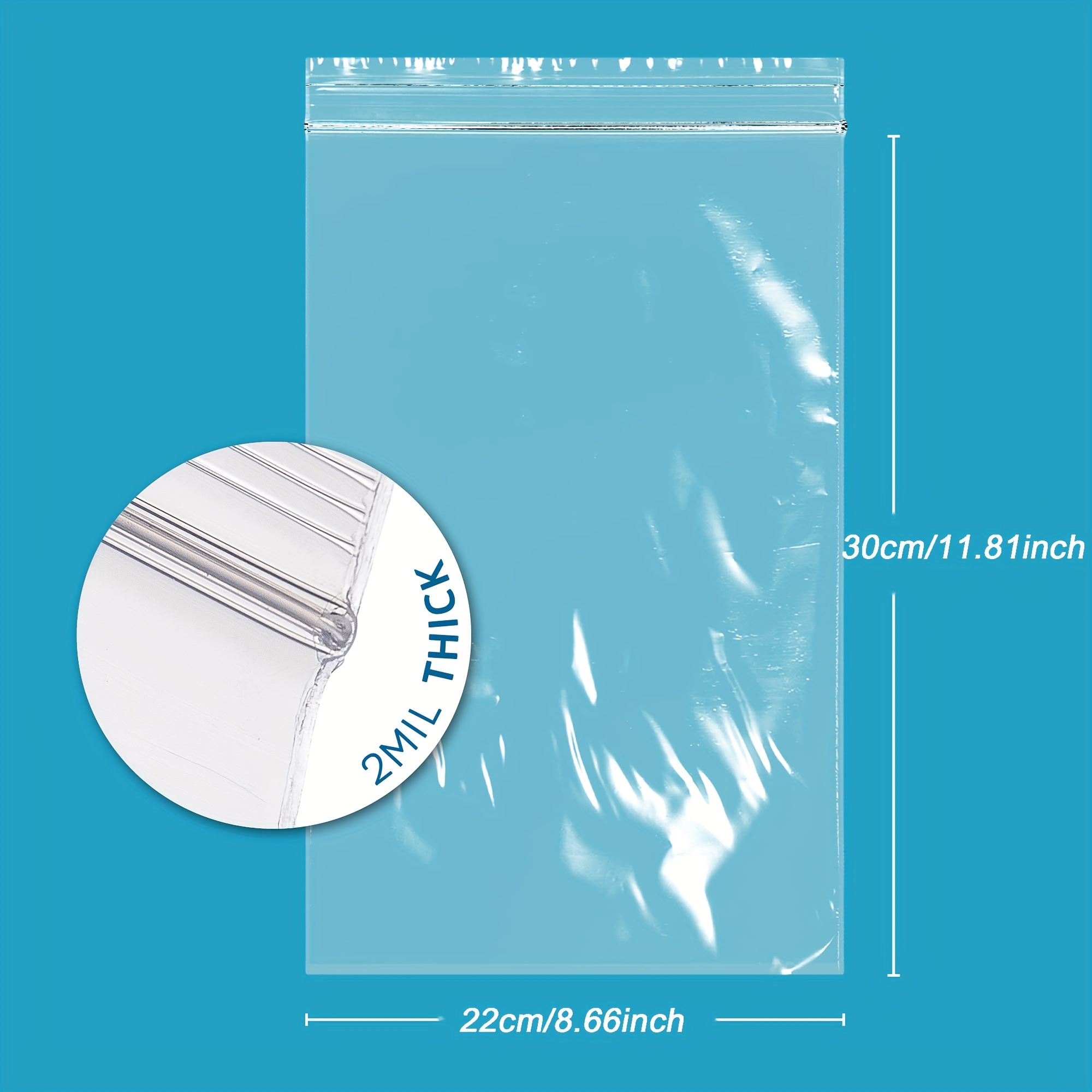 100pcs 9 X 13 Cm/3.543 X5.12inch Small Transparent Plastic Polyethylene  Self Sealing Zipper Lock Bag, Mini Resealable Zipper Lock Bag For Storing  Jewe