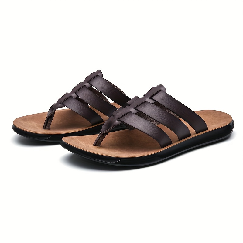 ecco mens thong sandals