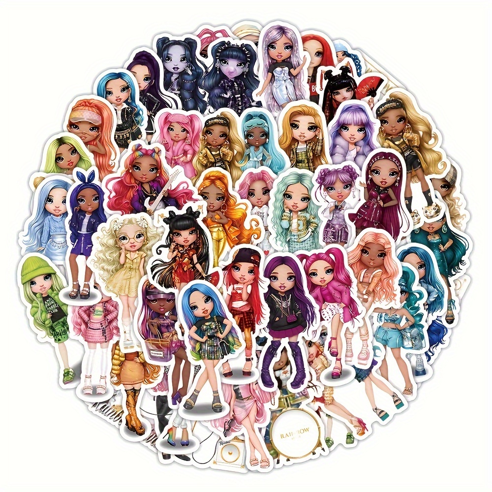 Bratz  Sticker for Sale by Art Teacher  Black bratz doll, Brat doll,  Bratz doll