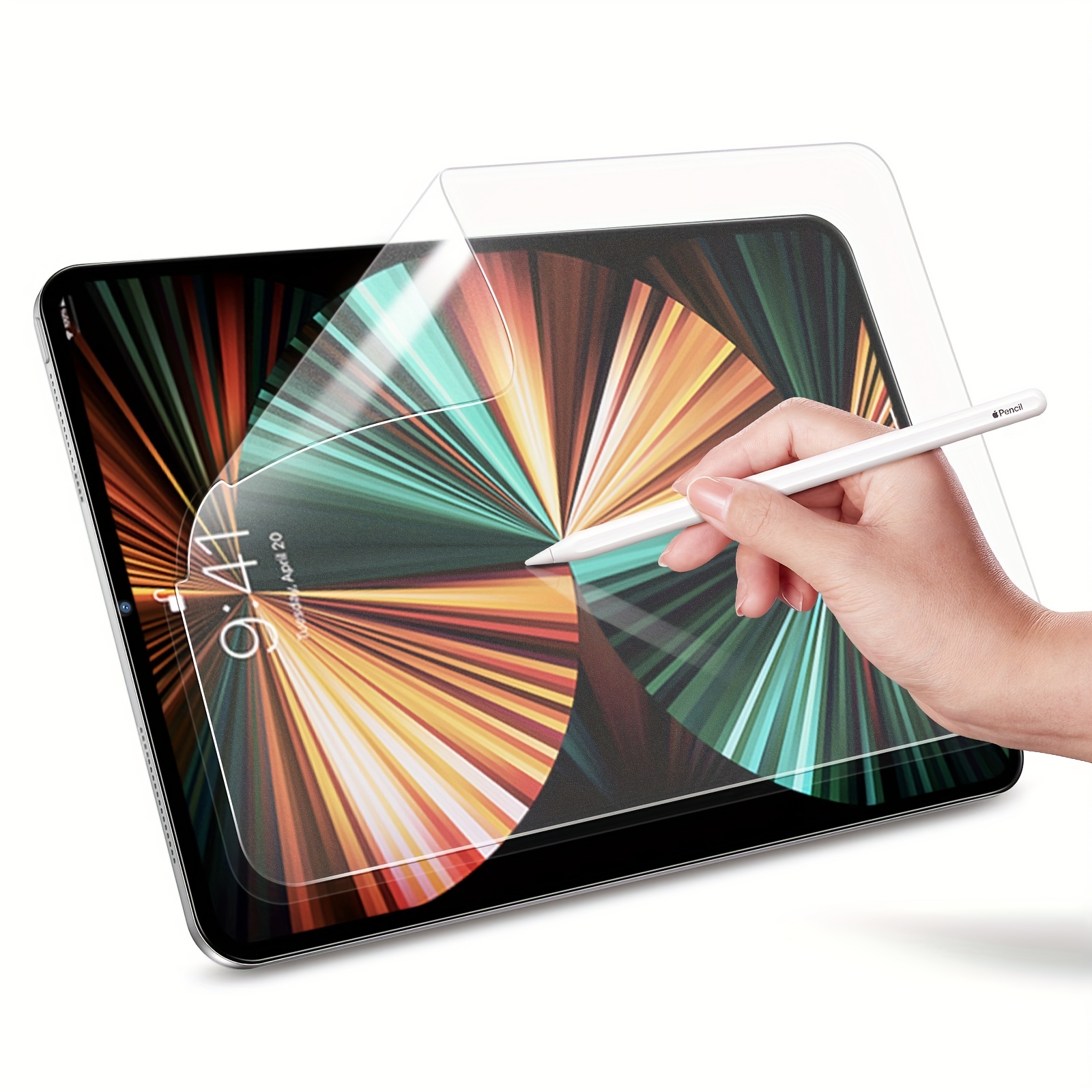 Protecteur en verre trempé pour iPad Pro 11 pouces (2018 2020 2021 2022) et  iPad Air 4 et iPad Air 5